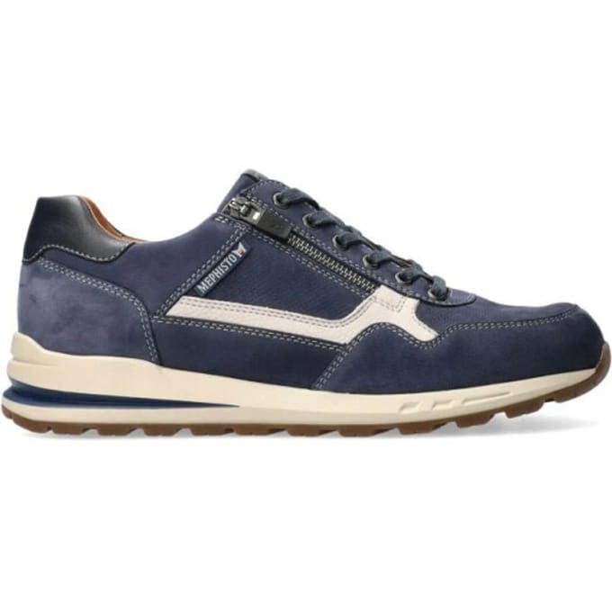 Mephisto Bradley - heren sneaker - Blauw - maat 40 (EU) 6.5 (UK)
