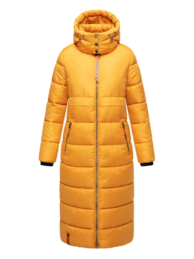 Navahoo dames gewatteerde wintermantel Kristallblume – Warm & Trendy