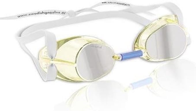 Malmsten Zwembril - Jewel Collection - Unisex - Wit/goud - One-size