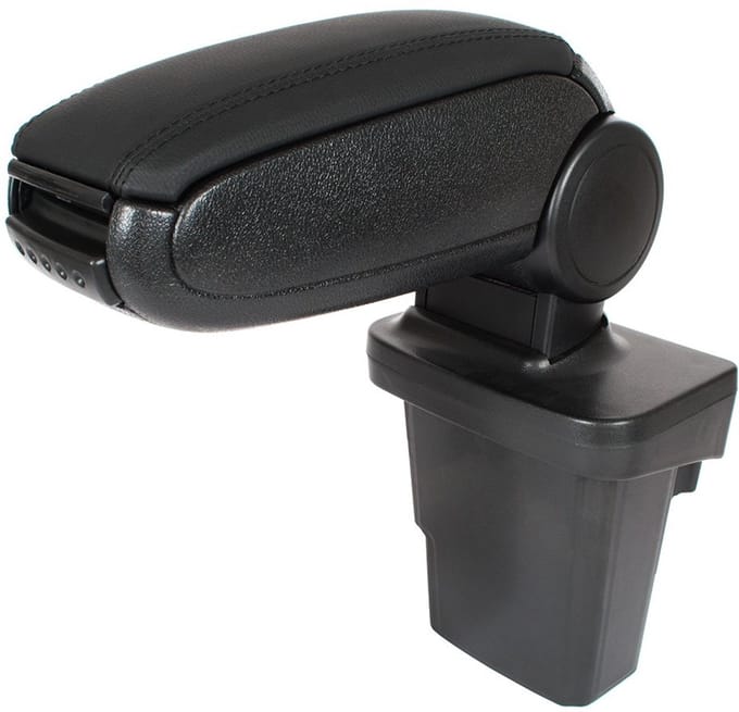 MODECAR - Armsteun Set - Zwarte Eco-leer - Ford Focus III