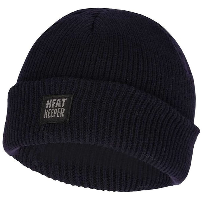 Heatkeeper - Thermo Muts Kind - Wind/Waterdicht - Marine Blauw - 9/12 Jaar- 1-Stuk- Muts jongen