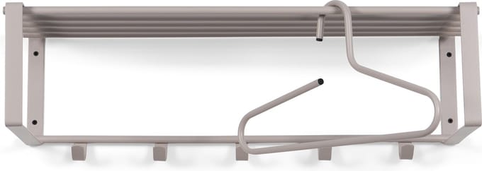 Spinder Design kapstok Rex 2 - Silky Taupe - 5 haken - Staal