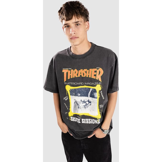 Thrasher December 1983 Vintage T-Shirt T-Shirt zwart