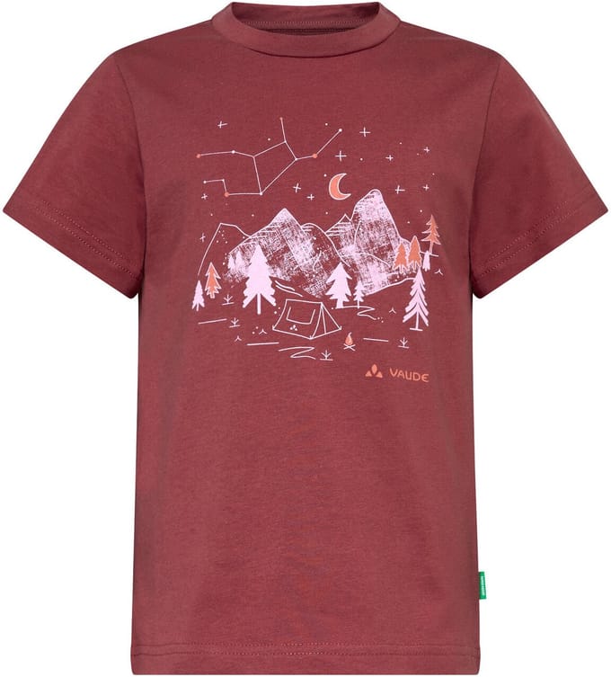 Vaude Lezza T-shirt Met Korte Mouwen Paars 158-164 cm Jongen