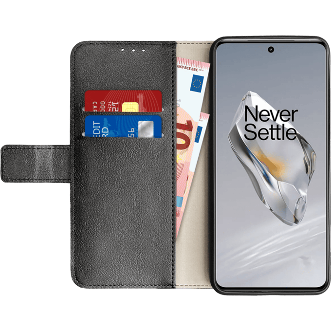 Mobilize OnePlus 12 Portemonnee Hoesje Zwart