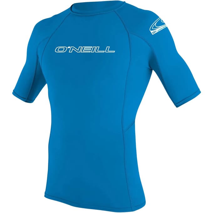O'Neill - UV-shirt voor kinderen met korte mouwen - Basic Rash - Donkerblauw - maat 146-152cm