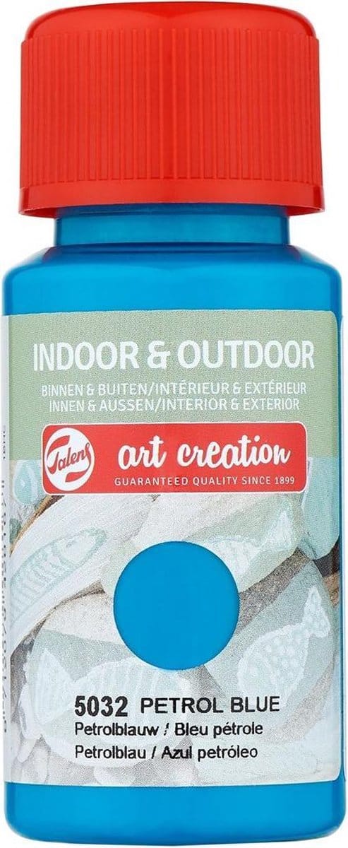 Binnen & Buiten Fles 50 ml Petrolblauw 5032