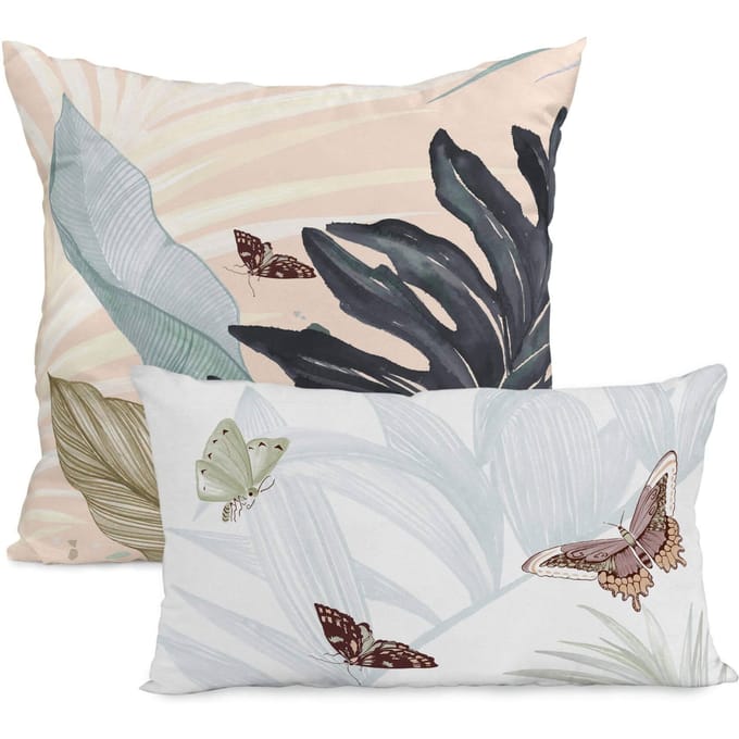Set van 2 kussenhoezen Tropical | Happy Friday