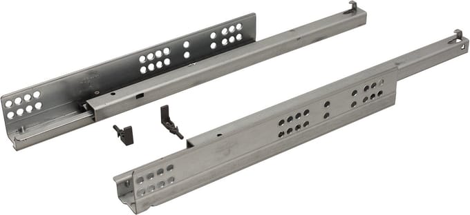 Gamet - Prowadnica PD1 - Laag Gemonteerd - 450mm - Zacht Sluiten
