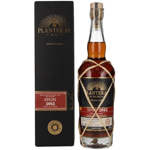 Planteray Rum SPAIN Single Cask PX Cask Finish 2012 42,7% Vol. 0,7l in geschenkverpakking