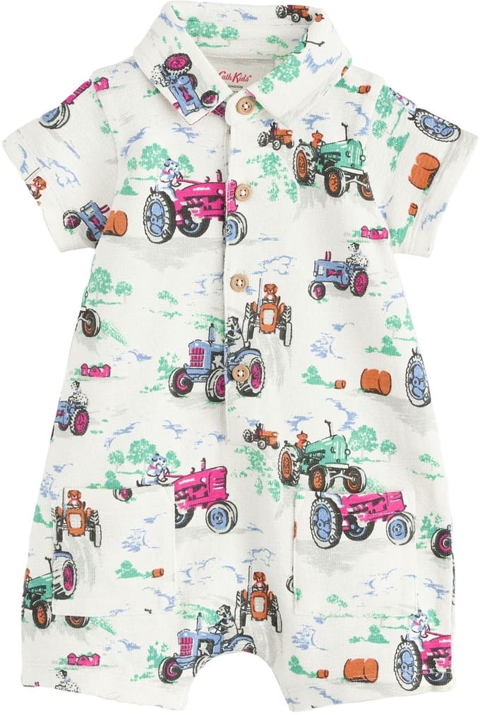 Next - Jongens - Romper van 100% katoen van Cath Kidston - Naturel