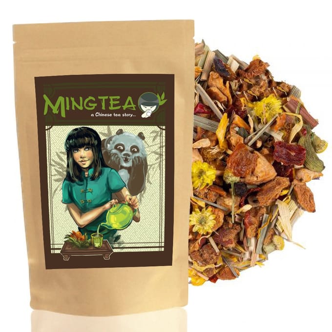 Kruidenthee Meditatiethee BIO – Losse Thee – Ontspannende Thee – 250g