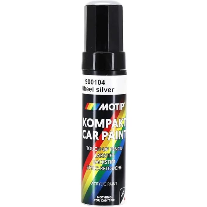 Motip 900104 - Auto lakstift - Zilver - 12 ml