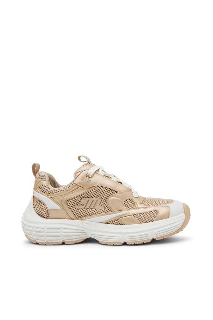Steve Madden Power Sneakers Buff Gold/white Größe: 40 | Trainers Outlet | Damen | Braun