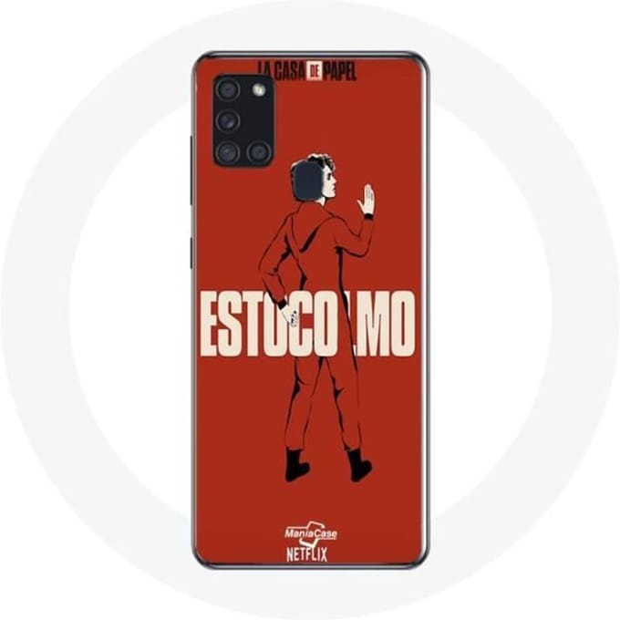 Coque Samsung Galaxy A21S La Casa De Papel Estocolmo dessin