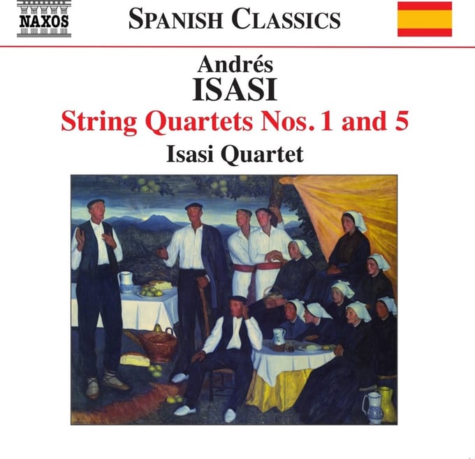 Isasi Quartet - Isas: String Quartets Nos. 1 And 5 (CD)