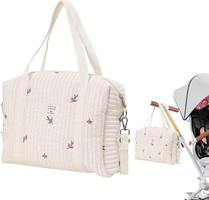 Luiertas Tote - Mama Tas - Baby Benodigdheden - Grote Capaciteit - 36x30cm