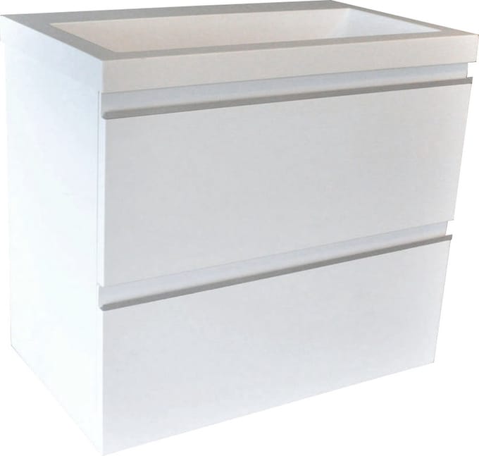 Wiesbaden Wastafelonderkast - Exclusief wastafel - 60 x 36 cm - Wit