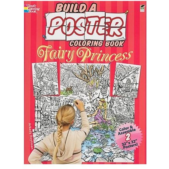 Build A Poster - Fairy Princess Coloring Book - Roytman, Arkady