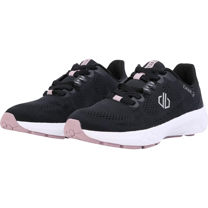 Dare 2B Dames/Dames Hex Rapid Performance Trainers (Zwart/houtroos)