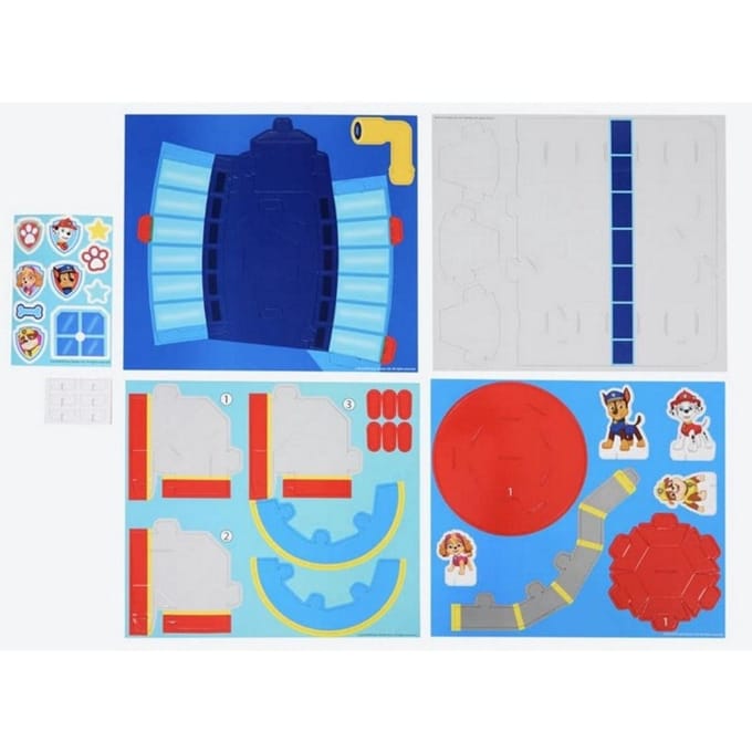 Paw Patrol Maak je Eigen Pup Squad/Look Out Tower  2 Assorti