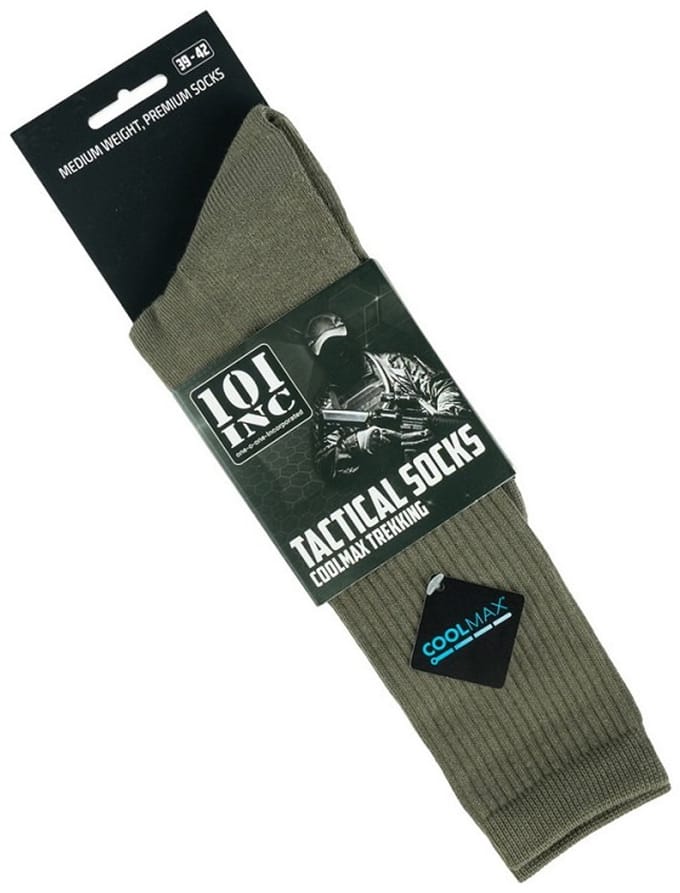101INC Coolmax tactical sokken groen 38