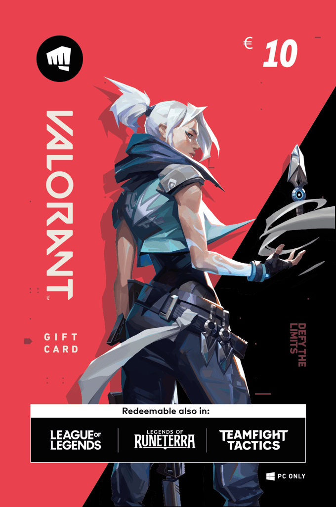 Riot Games Valorant Gift Card €10