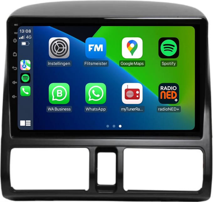 Carplay autoradio voor Honda CR-V | 2002 t/m 2006 | Android 13 | Draadloos Apple Carplay & Android Auto | 2GB + 32GB | 8-Core processor | Davilon | 2025 model | 2002 2003 2004 2005 2006 | Bluetooth & Wifi