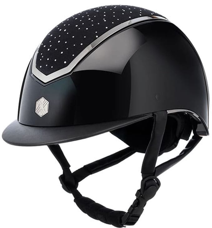 EQX Kylo Crystal Zwart Gloss/Chrome - L