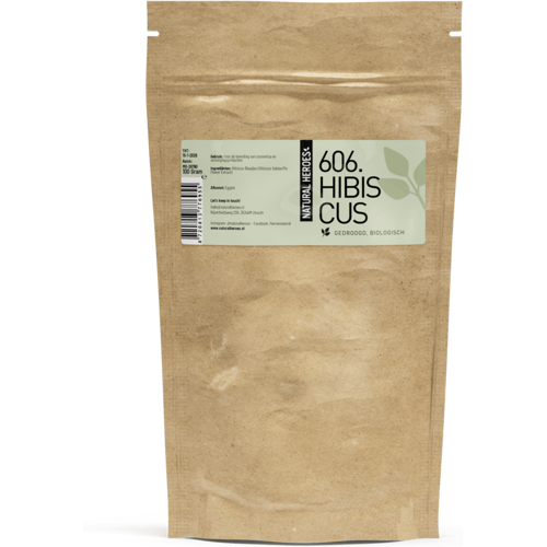 Natural Heroes Hibiscus (Gedroogd) - Biologisch - 100 gram