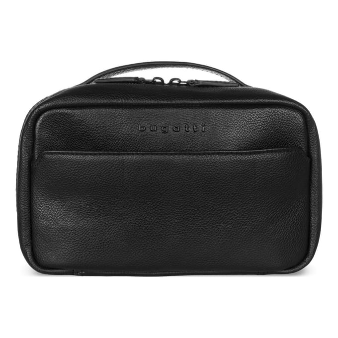 bugatti toilettas Black Wash Bag Black zwart