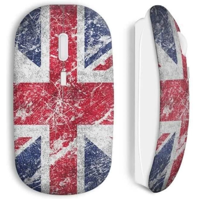 Britse draadloze muis Engelse vlag