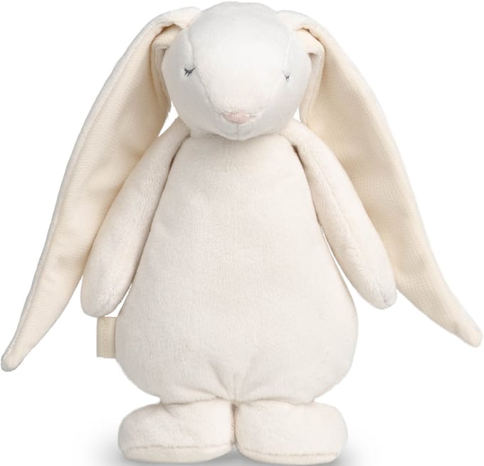 Moonie knuffel met licht en geluid konijn Cream