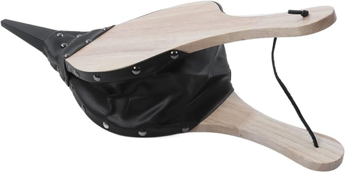 Luchtblazer - Vuurstarter - Vuur Maken - Hittebestendig Leer - 48.5 cm - Bruin