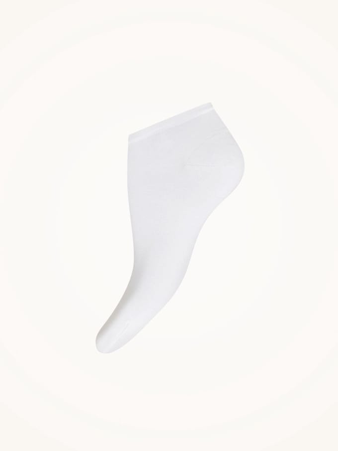 Sneaker Cotton Socks - white