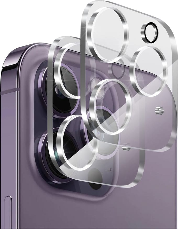 Camera Protector voor iphone 16 Pro - 2 stuks van glas Transparante glazen