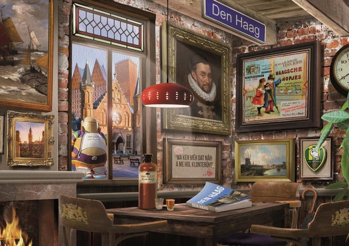 Puzzel - Haags CafÃ© (1000)