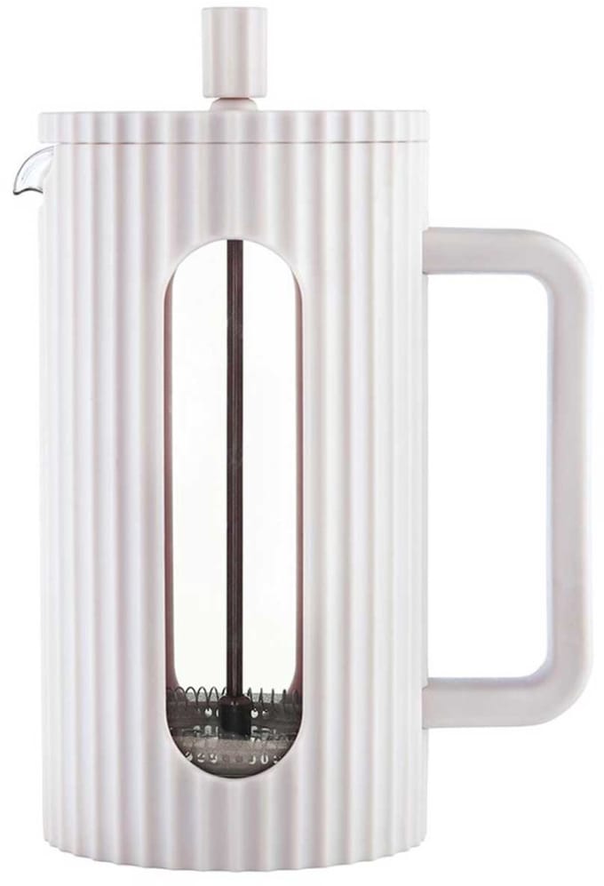 ZUIGER KOFFIE-/THEEZETAPPARAAT 1000 ml KLAUSBERG KB-7753 WIT