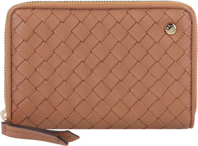 abro Piuma Portemonnee Leer 15 cm - Dames - Horizontaal - cuoio