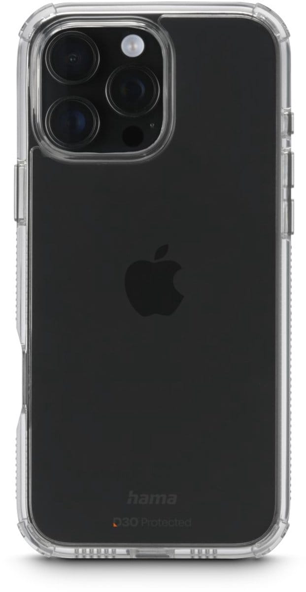 Hama hoesje geschikt voor Iphone 16 Pro Max - Extreme Protect cover - Transparant
