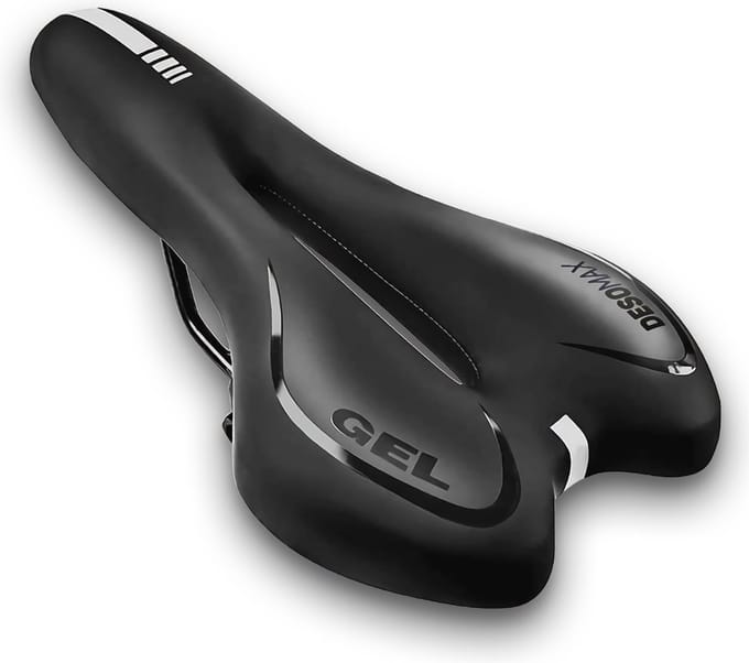 DesoMax Fietszadel Gel - dames en heren - MTB en race - ergonomisch design