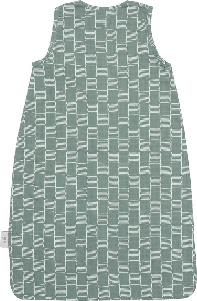 Slaapzak 68/80 (90cm) Sticky Stripes Green