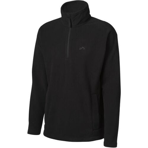 CRIVIT Heren fleecetrui Freeride (Zwart, M)