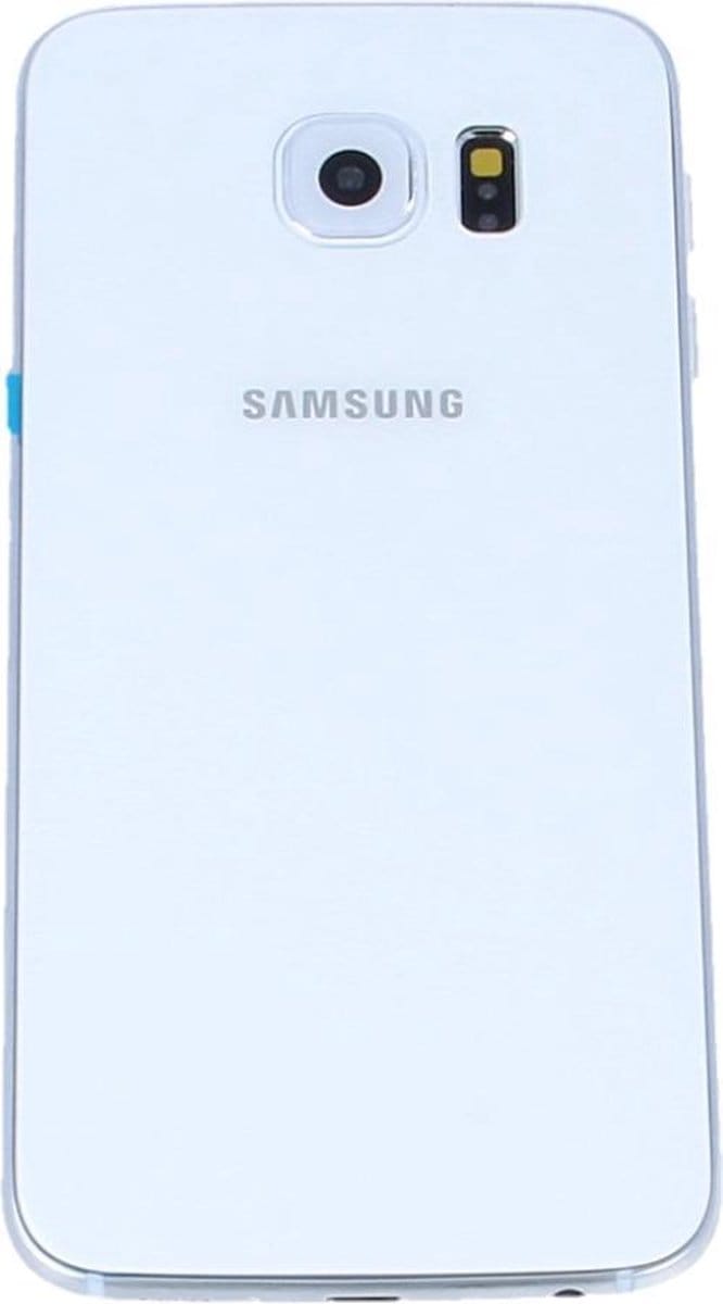 Samsung Galaxy S6 Edge Achterkant Glas Back Cover Wit White