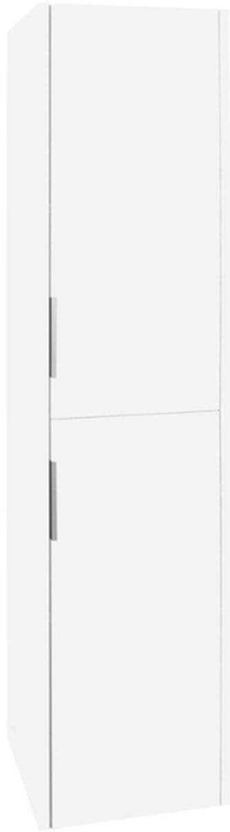 Differnz Bolo hoge kast 35x160x35cm FSC MFC board / hout wit hoogglans