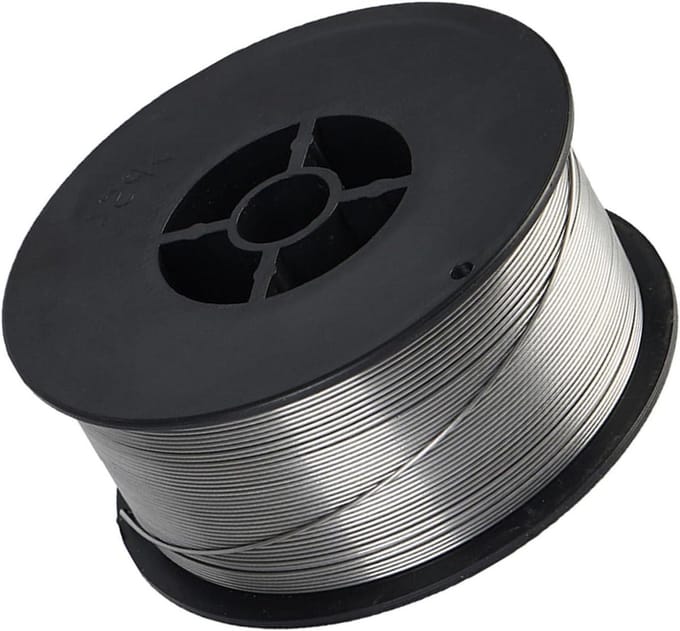 Lasdraad - Koolstofstaal - Doe-het-zelf projecten - Met ingebouwde flux - 08 mm - Zilver