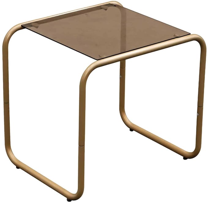 Leitmotiv Bijzettafel Ventana - Mokka - 50x40x45cm - Modern