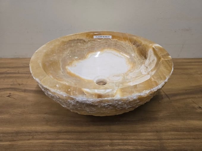 Onyx waskom - Rond - 46x46x15cm - FL23298