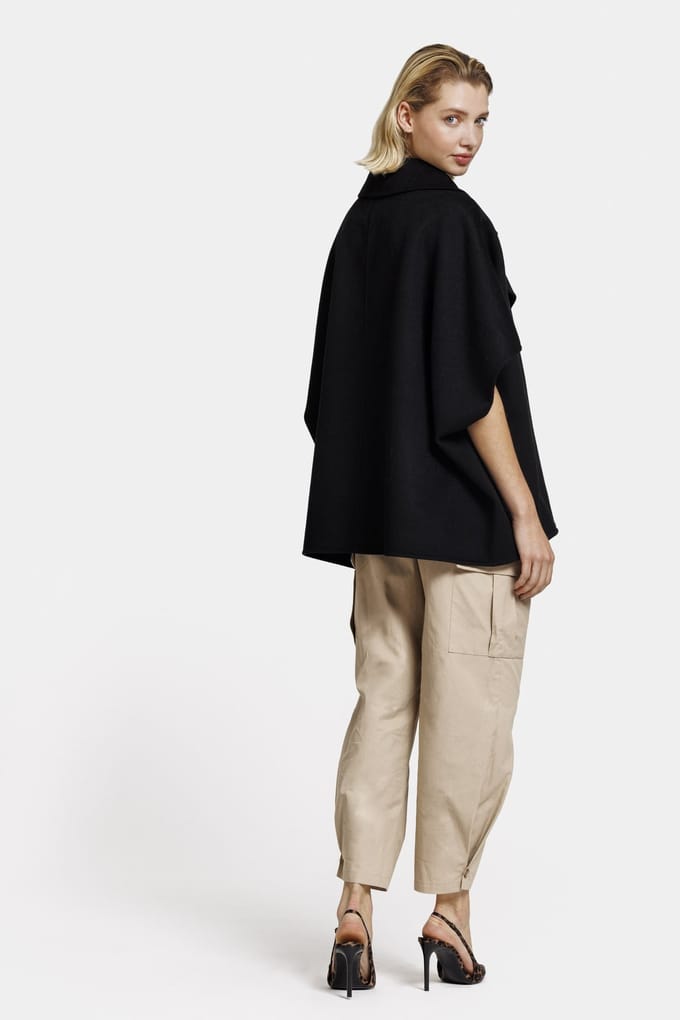 ALTER EGO Elin Jacket Black Größe: S | Ponchos Outlet | Damen | Schwarz