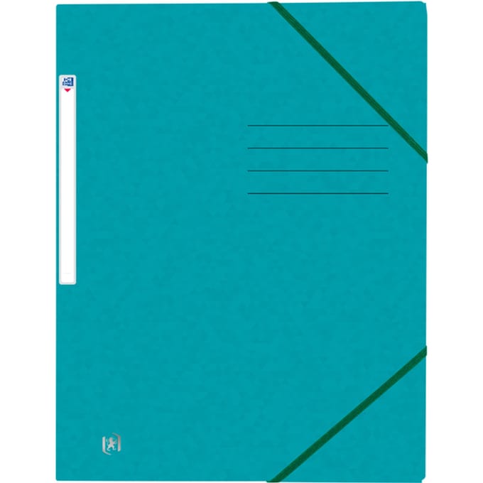 Elastomap Oxford Top File+ A4 aqua
